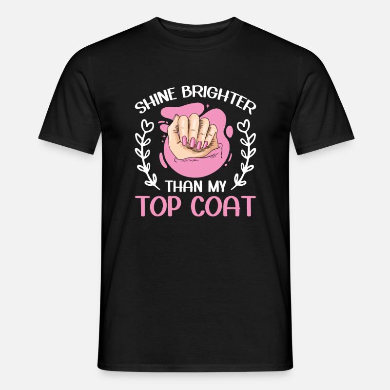 Nail Tech Manicure Nail Technician - Men's T-Shirt - black