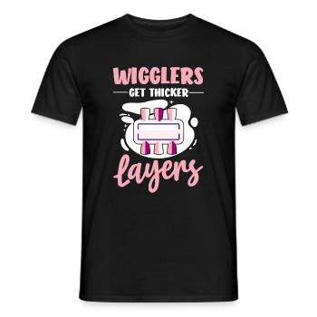 Nail Tech Manucure Technicienne des ongles - T-shirt homme - noir - Devant - AI Model Male 178 light (178cm)