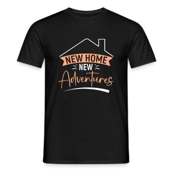 New Homeowner Homeowner Homeowner - Men's T-Shirt - black - Front - AI Model Male 178 light (178cm)