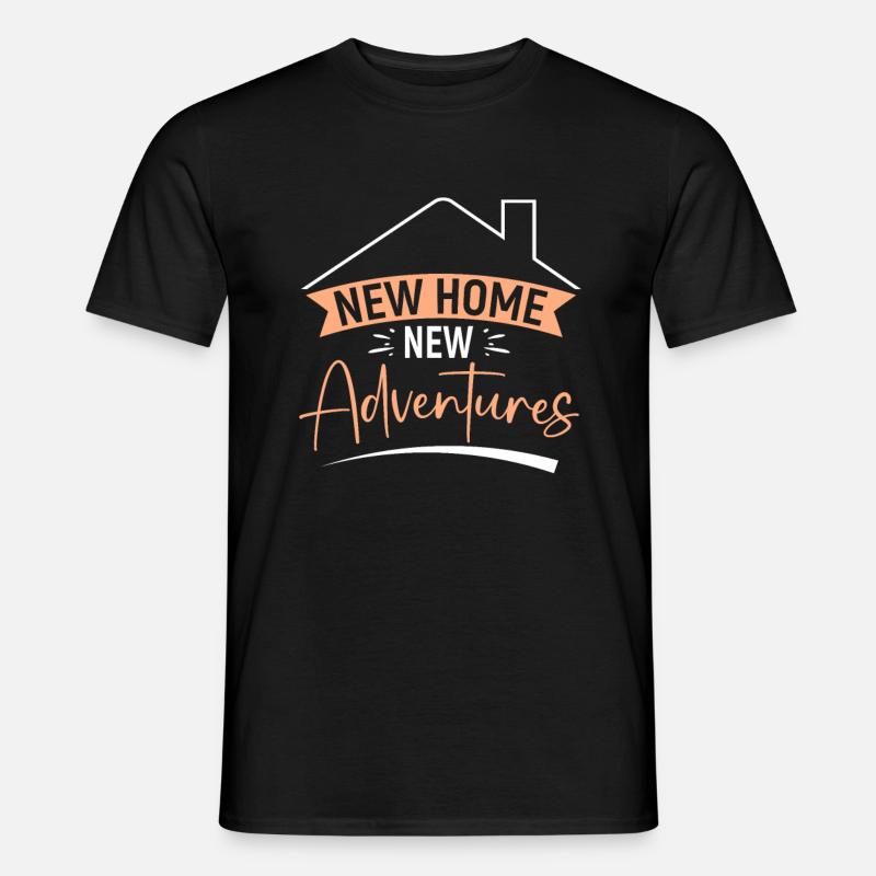 Neuer Hauseigentümer Hauseigentümer - Männer T-Shirt - Schwarz