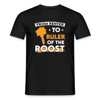 New Homeowner Homeowner Homeowner - Men's T-Shirt - black - Front - AI Model Male 178 light (178cm)