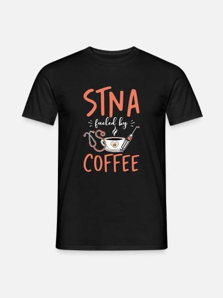 STNA Certified Nursing Assistant - Men's T-Shirt - black
