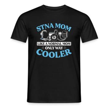 STNA Certified Nursing Assistant - Men's T-Shirt - black - Front - AI Model Male 178 light (178cm)
