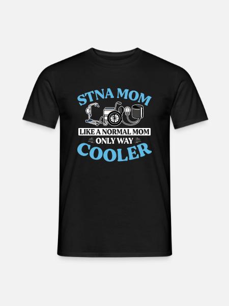 STNA Certified Nursing Assistant - Men's T-Shirt - black