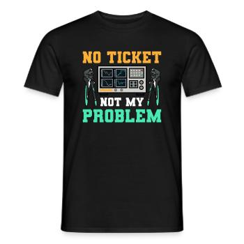Amministratore di rete Amministratore di sistema Rete - T-shirt uomo - nero - Fronte - AI Model Male 178 light (178cm)