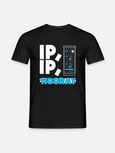 Administrator sieci Sieć administratora systemu - T-shirt męski - czarny