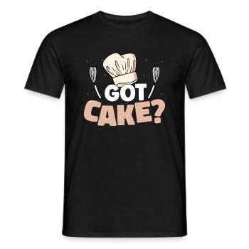 Cake Artist Cake Decorator Decorator B - Men's T-Shirt - black - Front - AI Model Male 178 light (178cm)