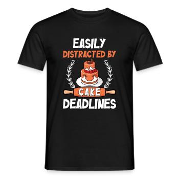Cake Artist Cake Decorator Cake Decorator B - T-shirt homme - noir - Devant - AI Model Male 178 light (178cm)