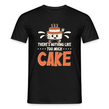 Cake Artist Cake Decorator Cake Decorator B - Men's T-Shirt - black - Front - AI Model Male 178 light (178cm)