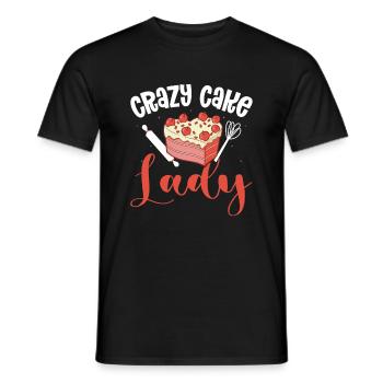 Cake Artist Cake Decorator Cake Decorator B - Men's T-Shirt - black - Front - AI Model Male 178 light (178cm)