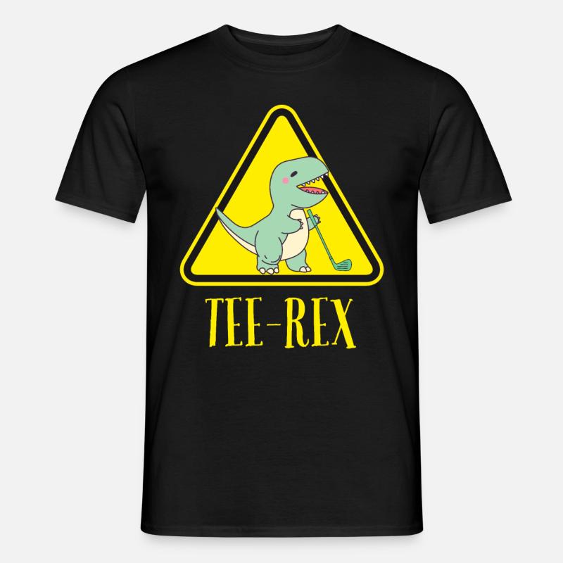 Tee-Rex! The t-rex. - Men's T-Shirt - black