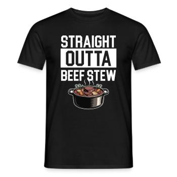 Nourriture drôle de Thanksgiving -fans Meme - T-shirt homme - noir - Devant - AI Model Male 178 light (178cm)