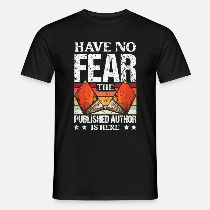 Écrivain Auteur de romans - T-shirt homme - noir
