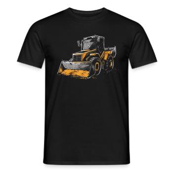 Amateurs de chargeuses compactes - T-shirt homme - noir - Devant - AI Model Male 178 light (178cm)