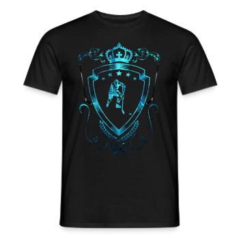 Eishockey - Männer T-Shirt - Schwarz - Vorne - AI Model Male 178 light (178cm)