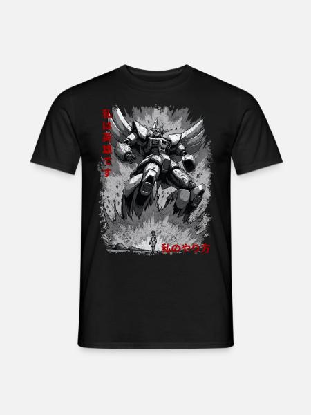 Mein Weg - Männer T-Shirt - Schwarz