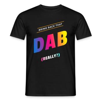 Käärijä Eurodab - Men's T-Shirt - black - Front - AI Model Male 178 light (178cm)