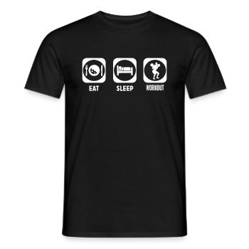 Bodybuilders - T-shirt homme - noir - Devant - AI Model Male 178 light (178cm)