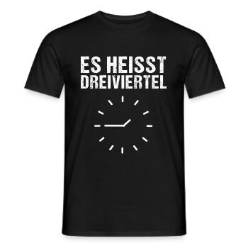Spruch für Ossi - Männer T-Shirt - Schwarz - Vorne - AI Model Male 178 light (178cm)
