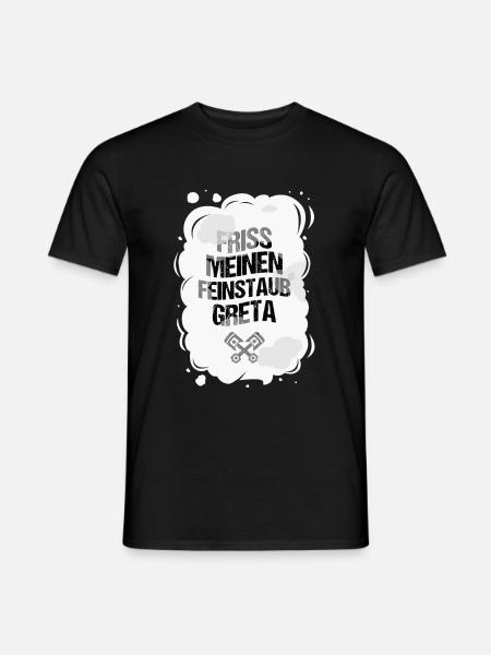 Anti Greta - Männer T-Shirt - Schwarz