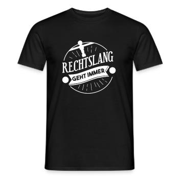 Kicker Knack Tischkicker Spruch - Männer T-Shirt - Schwarz - Vorne - AI Model Male 178 light (178cm)