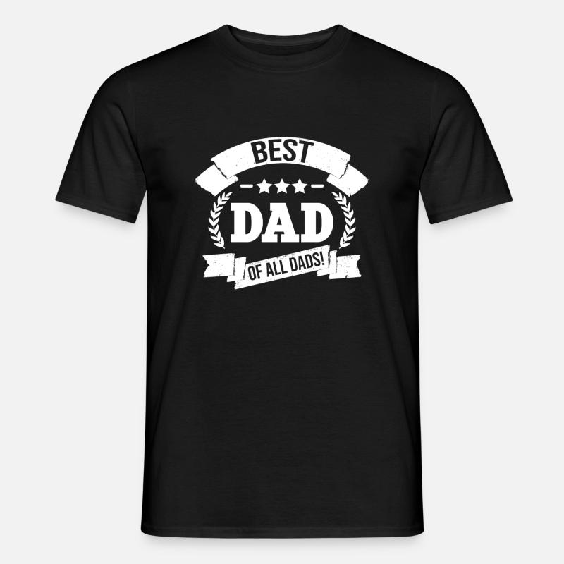il miglior papà! - T-shirt uomo - nero