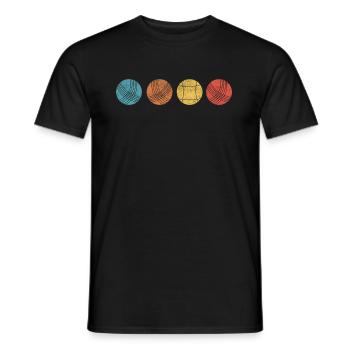 Boccia Boule Petanque ball sport boules player - Men's T-Shirt - black - Front - AI Model Male 178 light (178cm)