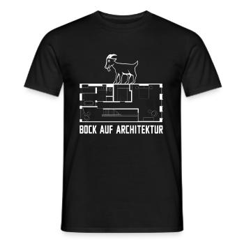 Architektur - Männer T-Shirt - Schwarz - Vorne - AI Model Male 178 light (178cm)