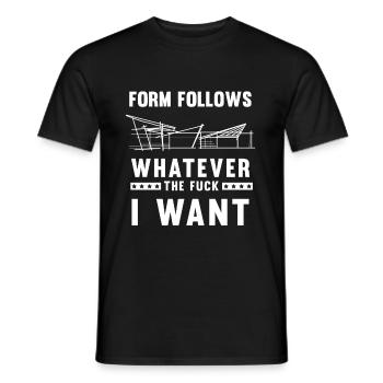 architecture - Men's T-Shirt - black - Front - AI Model Male 178 light (178cm)