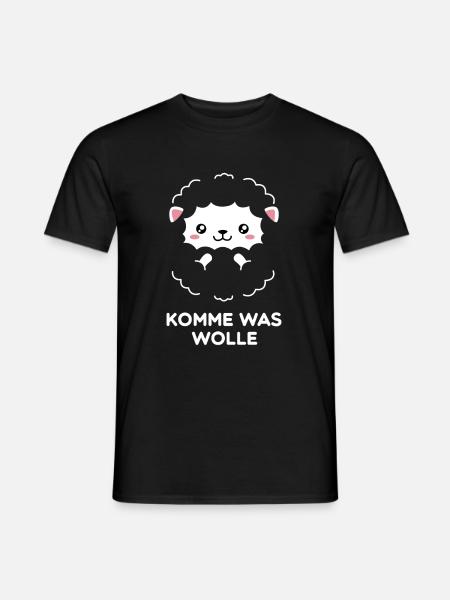 Stricken - Männer T-Shirt - Schwarz