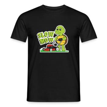 Coupez la pelouse - T-shirt homme - noir - Devant - AI Model Male 178 light (178cm)