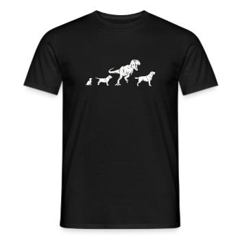 Labrador Design für einen Hundebesitzer - Männer T-Shirt - Schwarz - Vorne - AI Model Male 178 light (178cm)