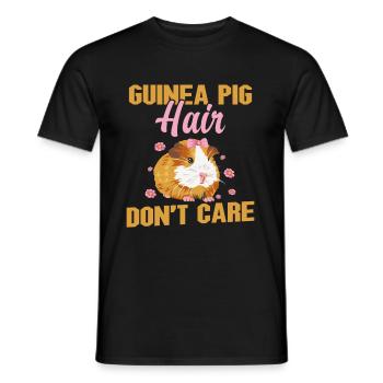 Cobaye renard pour un cochon d’Inde - T-shirt homme - noir - Devant - AI Model Male 178 light (178cm)