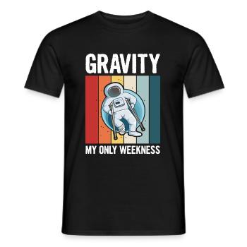 Beinbruch Design für einen Freund mit einem - Männer T-Shirt - Schwarz - Vorne - AI Model Male 178 light (178cm)