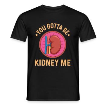 Tu dois être rein moi Jeu de mots pour ton copain rein - T-shirt homme - noir - Devant - AI Model Male 178 light (178cm)