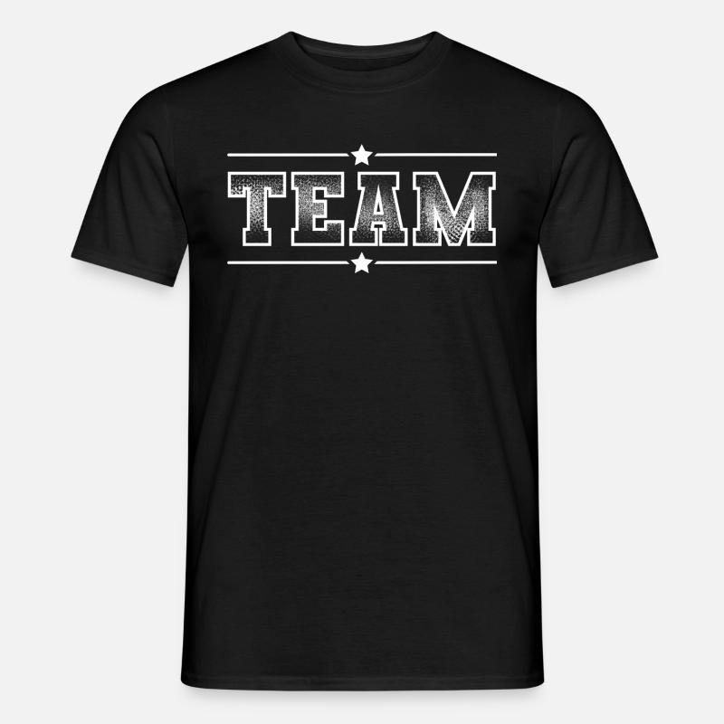 Team - Men’s T-shirt - black
