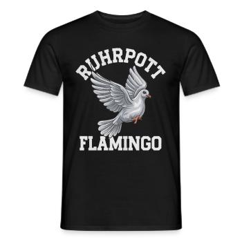 Rhénanie-du-Nord-Westphalie Rhénanie-du-Nord-Westphalie Rhénanie-du-Nord-Westphalie Allemagne Ruhrpott - T-shirt homme - noir - Devant - AI Model Male 178 light (178cm)