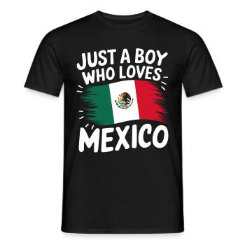 Mexico Mexico Mexican Spanish - Men's T-Shirt - black - Front - AI Model Male 178 light (178cm)