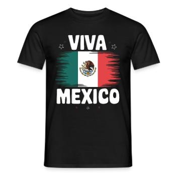 Mexico Mexico Mexican Spanish - Men's T-Shirt - black - Front - AI Model Male 178 light (178cm)