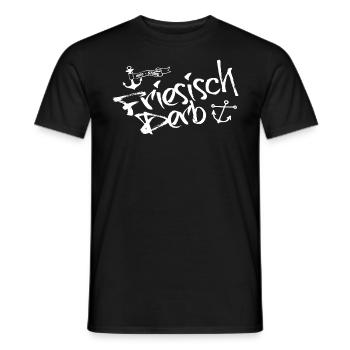 Ostfriesland - Friesisch Derb / Heimat, Fan Motiv - Männer T-Shirt - Schwarz - Vorne - AI Model Male 178 light (178cm)