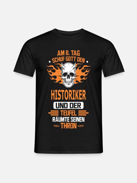 HISTORIKER - Männer T-Shirt - Schwarz
