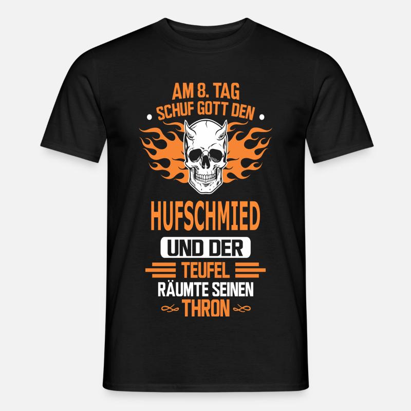 HUFSCHMIED - Männer T-Shirt - Schwarz