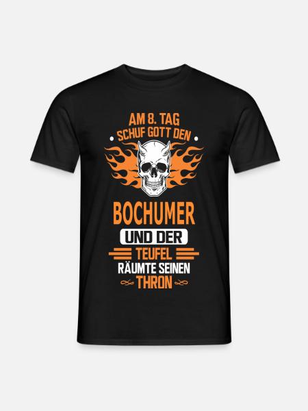 BOCHUMER - Männer T-Shirt - Schwarz