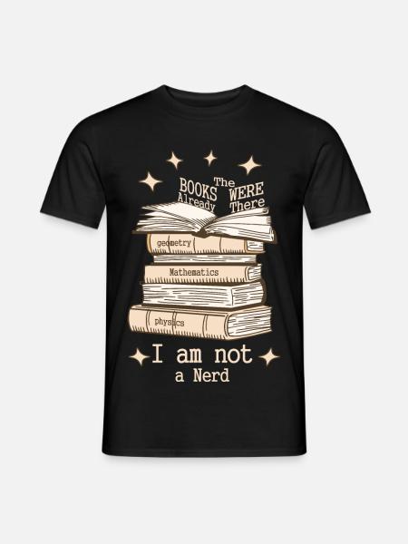 I'm not a nerd - Men's T-Shirt - black