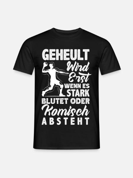 Handball Handballer Handball Trainer Fan Geschenk - Männer T-Shirt - Schwarz