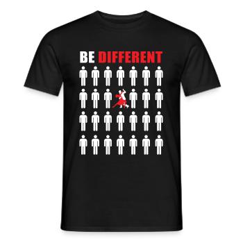 Danse Danse Danse latine Musique Danse de couple - T-shirt homme - noir - Devant - AI Model Male 178 light (178cm)