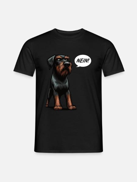 Nein Deutsch Drahthaar Deutsch-Drahthaar Besitzer - Männer T-Shirt - Schwarz