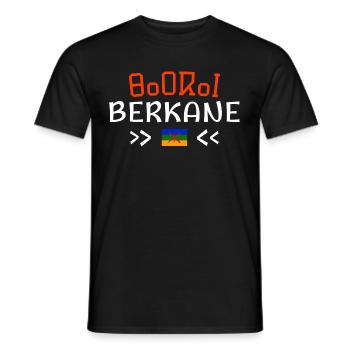 Voyage Destination Berkane - T-shirt homme - noir - Devant - AI Model Male 178 light (178cm)