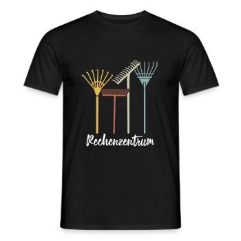 Gärtner Gärtnerei Rechen Gartenarbeit Geschenk - Männer T-Shirt - Schwarz - Vorne - AI Model Male 178 light (178cm)