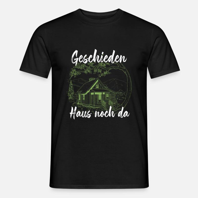 Geschiedene Scheidungsparty Scheidung Geschenk - Männer T-Shirt - Schwarz